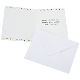 Regal Publishing Modern Birthday Card Son,green|black|grey|orange|white,8 x 6 inches