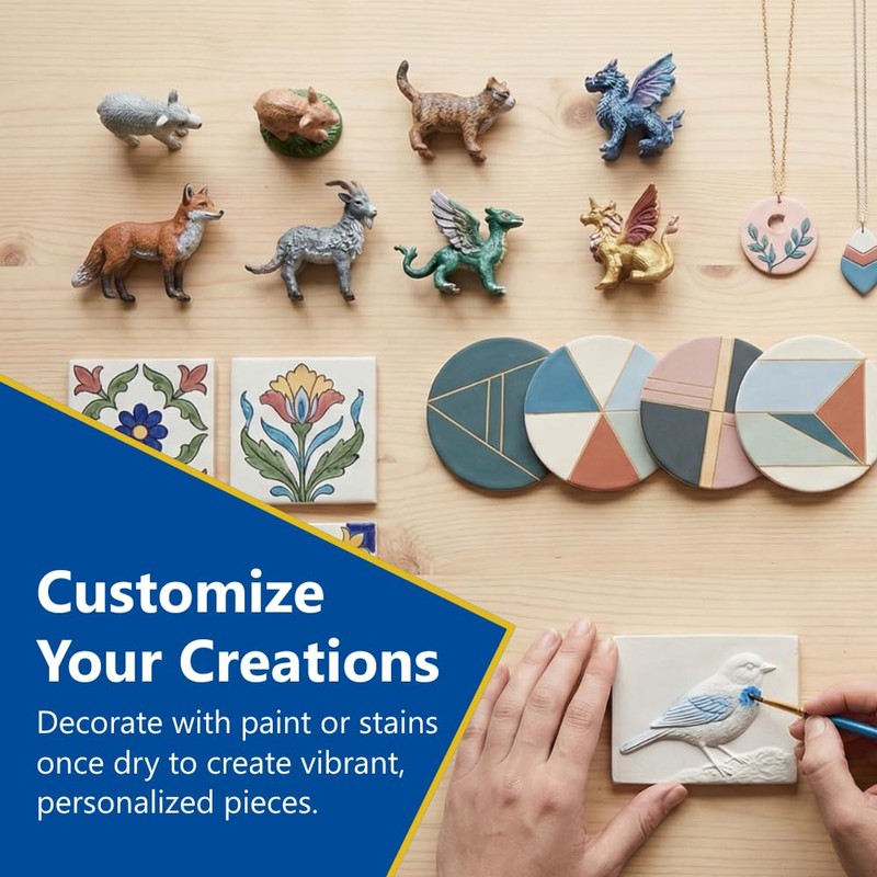 Perfect Cast Mold Casting Powder, Fast-Curing, Non-Toxic, Water-Based Material for