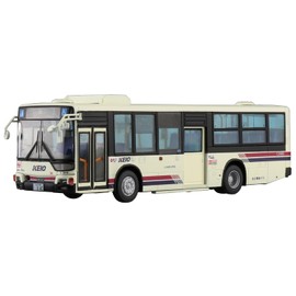 Aoshima Bunka Kyozai 1/80 Working Vehicle Series No.10 Mitsubishi Fuso MP38 Aero Star Keio Electric Railway Bus Plastic Model