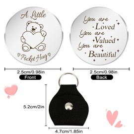Bear Hugs Gifts, Christmas Gifts for Her Thoughtful Gifts for Women Stocking Filler Gifts Thinking of You Gifts Friendship Gifts Positivity Gifts Teenage Girls Gifts Birthday Valentines Gifts for Her