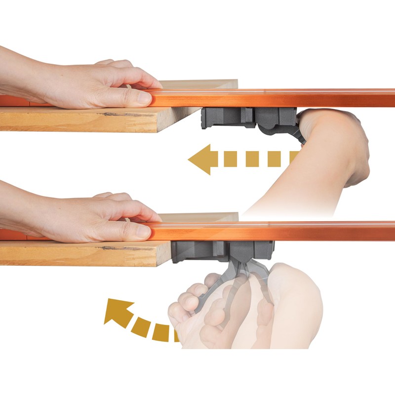 O'SKOOL 100” Straight Edge Clamp for Circular Saw - Precision
