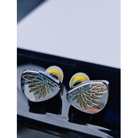 TANGZU YuXuanJi in Ear Monitors Headphones, Wired HiFi Earbuds Earphones with 10mm TPLX Topology Dynamic Driver Zinc Construction, 0.78mm Detachable Cable for IEM, Musician Audiophile, Silver, 3.5mm