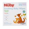 Nuby's Soothing Ultra Premium Baby Wipes Naturally Inspired with Chamomile,