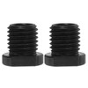 sourcing map 2pcs M10 Female to M16 Male Adapter Polisher