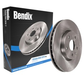 Bendix Premium PRT6101 Rear Brake Rotor for Dodge Durango 2023-2011, Jeep Grand Cherokee 2021-2011, Grand Cherokee WK 2022