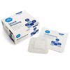Medpride 4” x 4” Bordered Gauze-Island Dressing| 25 Pack-Individually Packed Pouches| Wound Dressing with Adhesive, Breathable Borders| Sterile & Highly Absorbent| Latex-Free