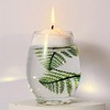Niceme Snow Pearled Candles - 12Oz Customized Powdered Candle Sand