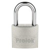 Prolok P22L38 Candado de acero largo 38 mm, llave estándar,