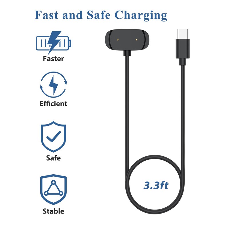 Bip 5 Charging Cable 1M Charger with Anti-lost Cord Magnetic