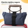 2 Correas Conectoras para Equipaje, Ajustables de 26 a 40