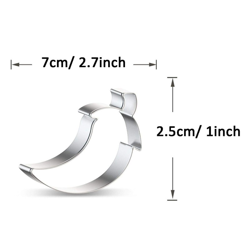 WJSYSHOP Green Pepper Red Chili Cookie Cutter