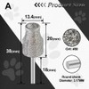 FOCSTOL Diamond Rotary Bit for Dogs Pets, 2pcs 3mm Rotary