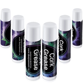 Tondiamo 6 Pieces Cork Grease for Clarinet Flute Grease Lubricant Tube Cleaning and Care Product Woodwind Instruments Accessory for Saxophone Clarinet Flute Supplies