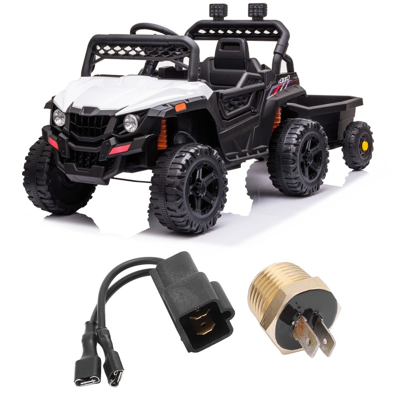 Thermal Fan Sensor Switch with Plug High Performance ABS Copper