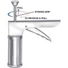 YAD Stainless Steel Kitchen Press Sev Chakli Murukku Sancha Maker