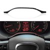 Car Instrument Panel Sticker Cover Carbon Fibre Trim Compatible with