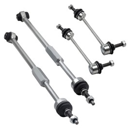 maXpeedingrods for Lincoln LS 2000-2006 4pc Adjustable Torque Tie Rods Rear Sway Bar End Links For Thunderbird 2002-2005