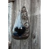 Esschert Design TH31 Thunder/Weather Glass Barometer with Cast Iron Filigree