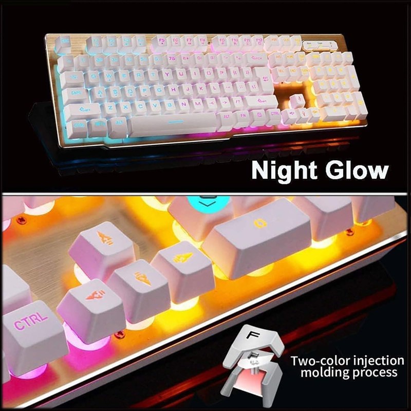 MK500 Wireless Keyboard and Mouse Combo, Ergonomic Full Size Antighosting