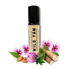 Wild Yam Ointment with Added Rose Geranium Essential Oil, Hormone Balancing, Non-diluted Alternative to Wild Yam Cream