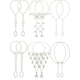 Fumete 12 sandalias descalzas para la playa, joyería para el pie, tobillera para la playa, boda, joyería para el pie, anillo para el dedo del pie, tobillera, cadena para mujer, Diamantes de imitación,