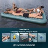 Bestway Hydro-Force Sun Soaker Inflatable Water Floating Platform 4 Person
