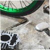 BUGUUYO Motorcycle Metal Axle Kit with Bolts Front and Rear