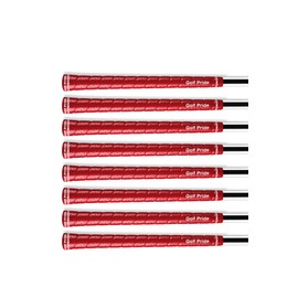 Set of 8 - Golf Pride Tour Wrap 2G (Red Standard (60 Round))