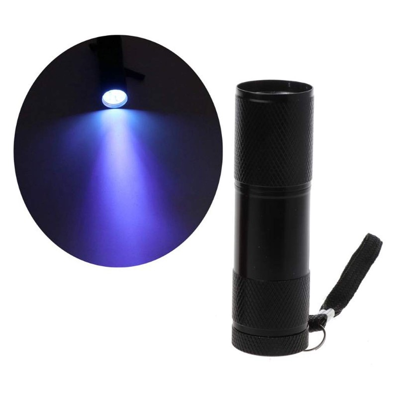 Angwang UV Resin Curer, 9W LED Lamp with 395NM, Blacklight