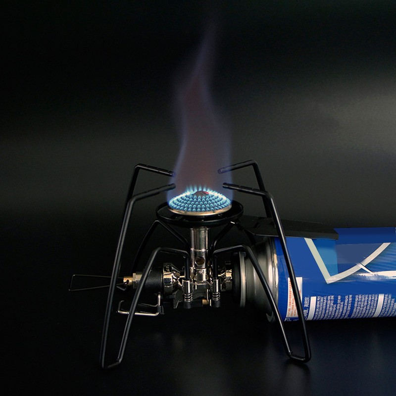 Outdoor Folding Gas Stove Mini Portable Strong Firepower Easy Control