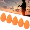 50Pcs Orange Floating Water Long Shot Assist Device Fly Hook