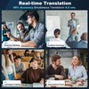 AI Translation Earbuds Real Time, 144 Language Translator Earbuds, 3-in-1