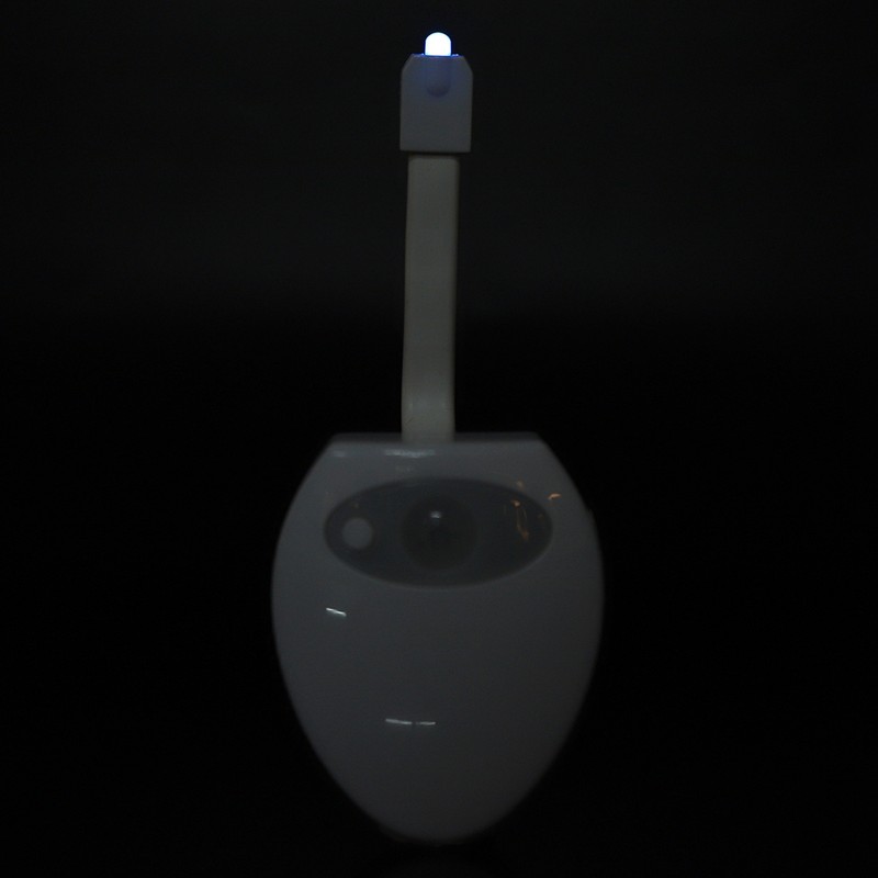 Rechargeable Toilet LED Motion Induction Bathroom Night Light Sensor with