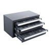 Three Drawer Drill Bit Dispenser Cabinet 1mm To 13mm Organized