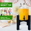 Adjustable Drink Dispenser Holder - Stand for 6-11" Dispenser, Fits