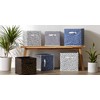 DII Non Woven Storage Collection Polka Dot Collapsible Bin, French