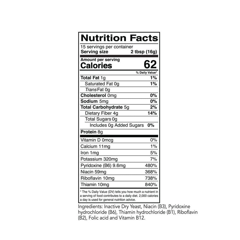 Kevala Fortified Nutritional Yeast – 8.5 oz – 238 g