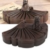 Ginkgo Leaf Incense Burner Antique Exquisite Zinc Alloy Incense Burner