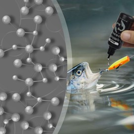 EUPHENG Fish Attractant(Baitassist Shrimp Essence 2/3oz(2pcs))