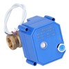 Motorized Ball Valve Brass Straight Pipe Pressure Device with Switch