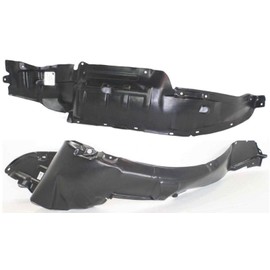 Parts N Go 2000-2004 Xterra Fender Liner Front Driver & Passenger Side Splash Guard - 638417Z000 NI1248105, 638407Z000 NI1249105