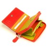 Graffiti Golunski RFID Small Leather Handbag Bright Colours 7.5 x