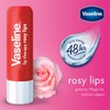 Vaseline Lip Therapy Rosy, Tinted Lip Balm, Lipstick with Almond