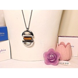 Lia Sophia Beautiful Lia Sophia "MAGNETIC" Necklace, 32-35", Tiger's Eye, NWT
