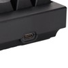Mechanical Keyboard 68 Keys Three Modes RGB Backlight 1800mAh BatteryBlack