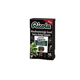 6 Pack x Liquorice SF Lozenges Box (45g) - Ricola