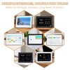 YUYIALARM WiFi Digital Calendar Clock, Smart Touchscreen Electronic 2026 Calendar
