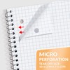 SUNEE Spiral Notebook, 1-Subject, Graph Ruled Paper, 8" x 10-1/2",
