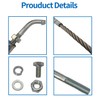 JZAHYUK Snowmobile Ice Scratchers Kit Compatible with Reverse and Non-Reverse