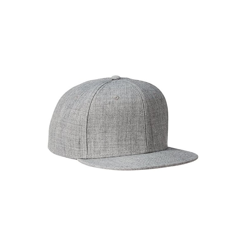Otto Cap, Heather Wool Snapback Caps -